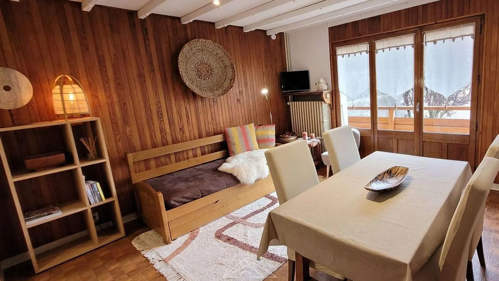 شقة Beau 2 Pieces Au Coeur Du Grand-Bornand, Pour 4 Personnes - Fr-1-458-219 رون - ألب